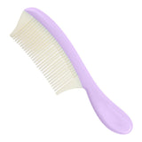 Maxbell Maxbell Plastic Detachable Fine Tooth Detangling Hair Comb No Static Comb Purple