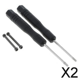 Maxbell 2x22mm Strap Watch Band Connecting Rod Strap Link Connector Rod black