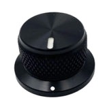 Maxbell Potentiometer Control Knobs with Wrench Volume Knob for Dimmer Bass Speakers Black