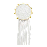 Maxbell Wedding Bell Lace Wall Hanging Ornament Accessory for Bedroom Decor Romantic Diameter 20cm