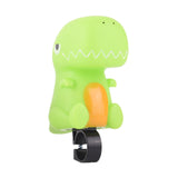 Maxbell Green Dinosaur Bike Bell Riding Bell for Kids Boys Girls Mountain Road Bikes