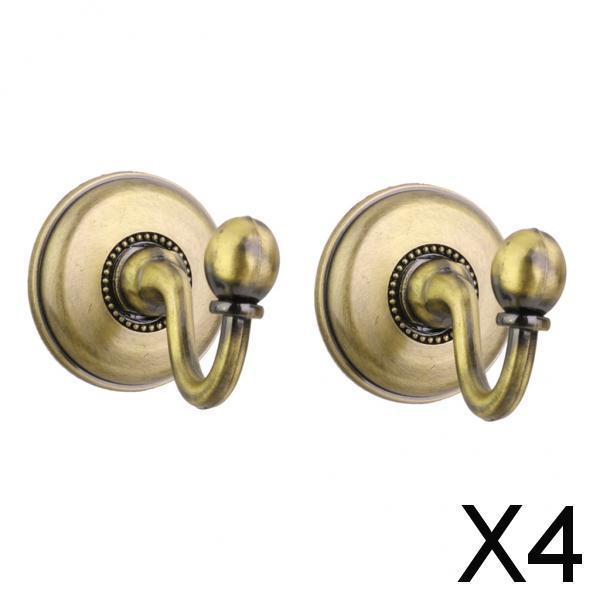 Maxbell 4x2x Curtain Drapery Tiebacks Holdbacks Wall Tassel Hook Holder Bronze