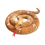 Maxbell Animal Toy Cartoon Design Comfortable Giant Snake Plush Toy Snake Stuff Doll Yellow