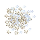 Snowflake Confetti Decors Lovely Table Decorations for Party Holiday Wedding