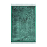 Maxbell Muslim Prayer Rug Unique Lightweight Non Slip Carpet for Holiday Travel Home Green