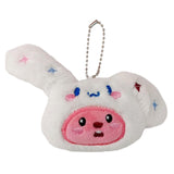 Maxbell Plush Pendant Hanging Charm Pendant Cute Bag Charm for Graduation Bags Purse 13cmx8.5cm A