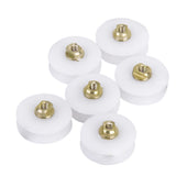 Maxbell 6x6pcs Replacement Shower Door Roller Runner Wheel 22.5mm Diameter