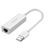 Maxbell USB to Ethernet Adapter Stable Sturdy Network Adapter for Laptop Computer PC