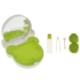 Maxbell Maxbell Portable Contact Lens Case Pocket Size Storage Holder Container A-5577 Green