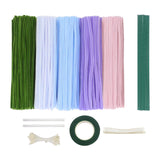 Maxbell Pipe Cleaners Craft Supplies Creative for Holiday Wedding Art Craft Projects Blue