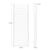 Maxbell Inflatable Bed Easy to Clean Inflatable Sleeping Pad for Tent Outdoor Travel Orange and gray