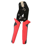 Maxbell Maxbell Ratcheting Wire Crimper 0.08-1.0mm2 Heavy Duty Professional Ergonomic Handle Red Black Handle
