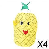 Maxbell 4xKids Fruit Costume Cosplay Cute Children Costume for Themed Party Masquerade Pineapple