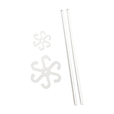 Maxbell 2 Pieces Plant Support Stakes Plant Stakes for Balcony Houseplant Greenhouse