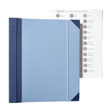 Maxbell Accordion File Organizer Family Important Documents Organizer for Bill Paper Blue
