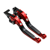 Maxbell Folding Clutch Levers Brake Handles for Bajaj Pulsar 200 RS Dominar 400 Red Black