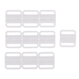 Maxbell 30 Pairs Bra Closure Clasps Clips Back Strap Holder Lingerie Accessories