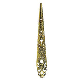 Maxbell Vintage Chinese Ancient Queen Women Hollow out Punk Antique Gold Claw Fingernail Ring Fancy Dress Props 12 cm - Aladdin Shoppers