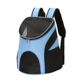 Maxbell Dog Carrier Backpack Sturdy with Mesh Ventilation for Kitten Dog Light Blue