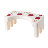 Maxbell Bathroom Toilet Stool Compact Footrest Foot Stool for Under Desk Home Office Apple