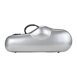 Maxbell Alto Saxophone Case Saxophone Carrying Case for Outdoor Exercise Performance Argent
