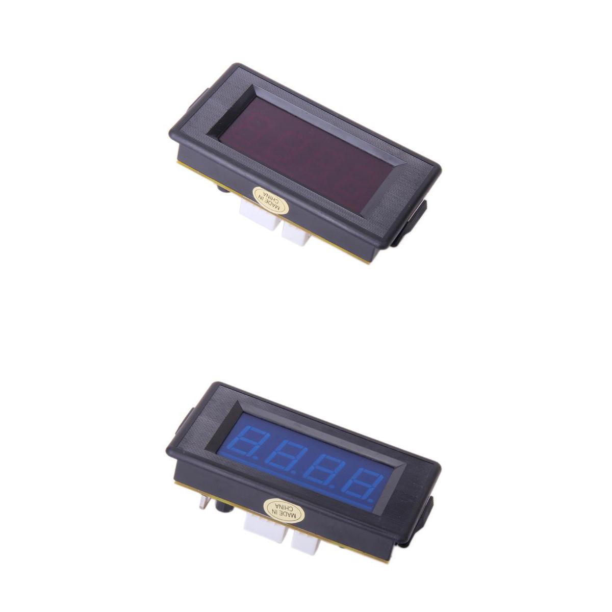 Maxbell 2pcs Red/Blue LED 4-Digit Display 9999 Up/Down Digital Counter DC 5V-28V