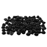 Maxbell Maxbell 100 Rubber Grommets Nipples for Tattoo Machine Part Needles Supplies Black