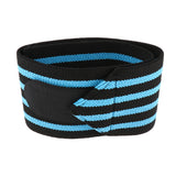 Maxbell Maxbell Fitness Weightlifting Wrist Wrap Weight Lifting Support Brace Strap Blue