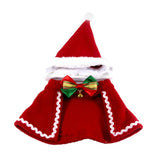 Maxbell Maxbell Christmas Pet Dog Costume Party Cloak With Hat For Small Pet Dog Puppy  S