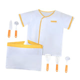 Maxbell Children Chef Costume Party Favor Kitchen Playset for Boys Girls 3+ Year Old