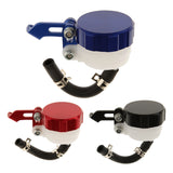 Maxbell Maxbell Universal Motorcycle Cylinders Reservoir Brake Clutches Fluid Oil Cup Blue