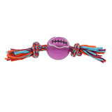 Maxbell Maxbell Pet Chew Toy Dog Round Ball with Rope Toy Puppy Teething Toys for Pet Dog