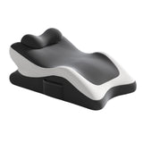 Maxbell Memory Foam Back Pillow for Bed Sitting up Adults Bed Pillow Rest for Office Black White