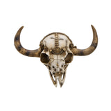 Cow Head Wall Decor Artwork Wall Sculpture for Farmhouse Gallery Living Room White