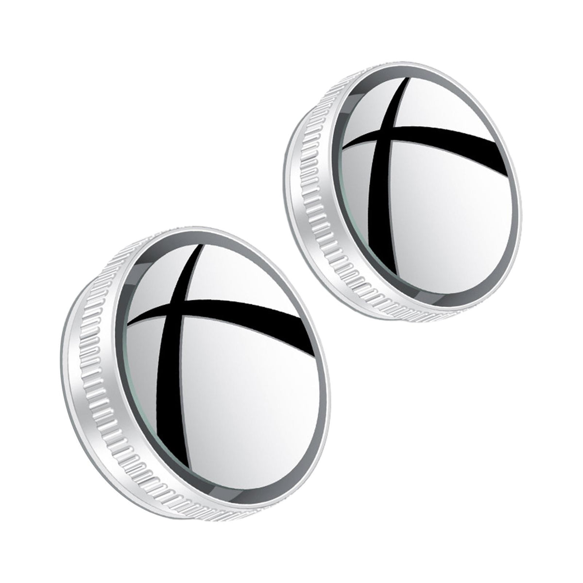Maxbell Car Blind Spot Mirror Auxiliary Rearview Convex Mirror for Bicycles Car
