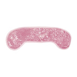Maxbell Eye Ice Pack Treat Dark Circles Breathable Itchy Dry Eyes Gel Beads Eye Mask pink