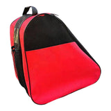 Roller Skate Bag with Handle Lightweight Supplies Skating Shoes Carrying Bag Red