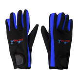 Maxbell 2 Pairs Durable 1.5mm Neoprene Scuba Diving Surfing Gloves S & M