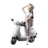 3 Pieces Art Girl Figurine Craft Decorative Sculpture Home Desktop Decor