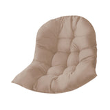 Maxbell Egg Chair Cushion Soft Washable Basket Chair Cushion for Patio Outdoor Porch Khaki