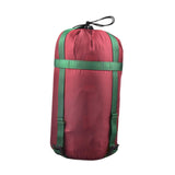Maxbell Compression Sack for Sleeping Bag 7.09inchx14.96inch for Backpacking Camping Red