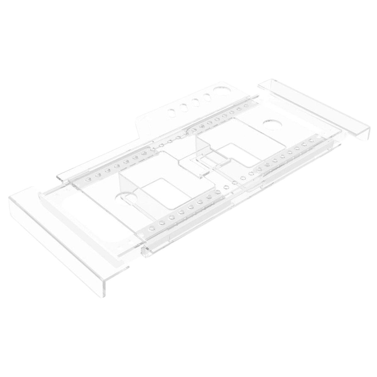 Fish Tank Storage Rack Practical Premium Easy to Install Fish Tank Organizer Transparent