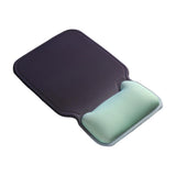 Maxbell Ergonomic Mouse Pad Decor Comfortable with Wrist Rest for Home Laptop Office Blue