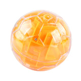 Maxbell 3D Puzzle Game Ball Brain Teaser Puzzles for Teens Boys Girls Ages 5+ Yellow