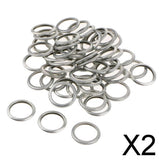 Maxbell 2x50pcs 16mm Engine Oil Drain Plug Crush Washer Gaskets for   803916010