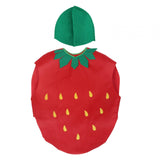 Maxbell Funny Fruit Costume Dress up for Stage Performance Festivals Halloween Props Strawberry