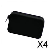 Maxbell 4xSilicone Insert Purse for Beach Tote Bag Card Holder Waterproof Card Case Black