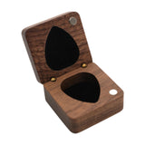 Wooden Guitar Pick Box Guitar Pick Organizer for Music Lovers Boyfriend Gift empty box