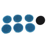 Maxbell Power Brush Drill Attachment - Cleaning Brush for Drill - Polyester fiber Made w/ 6 Blue Scouring pads for Cleaning - Aladdin Shoppers
