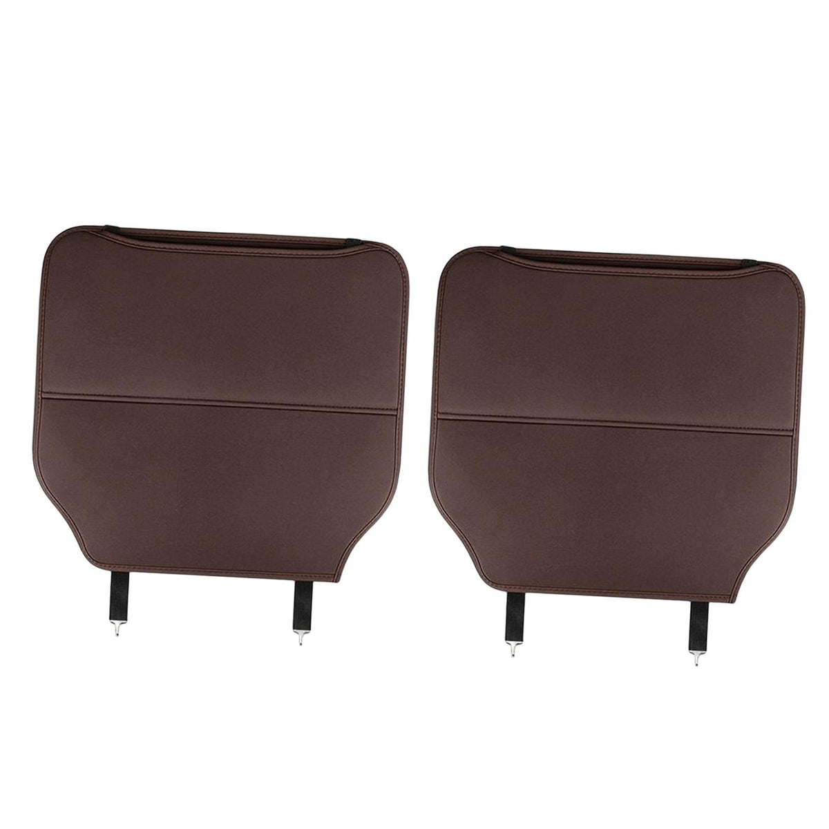 Maxbell Back Seat Protector Kick Pad Backseat Protector Cover for Byd Atto 3 2pcs Brown